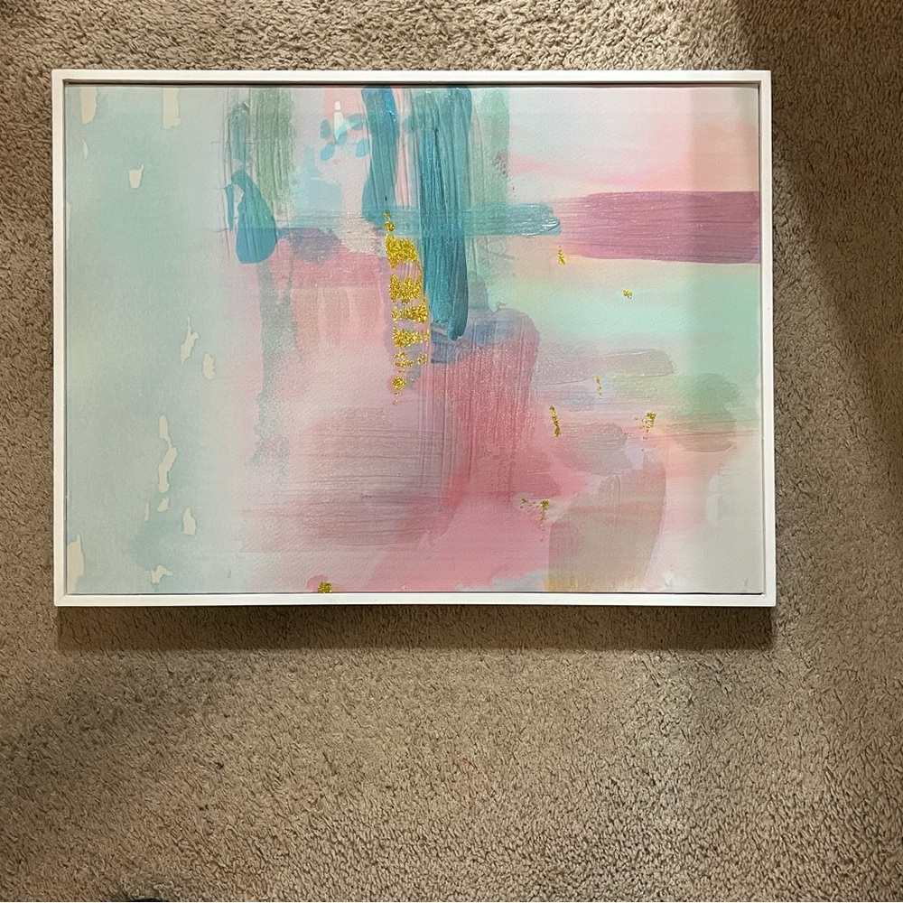 Abstract Pastel Wall Art
